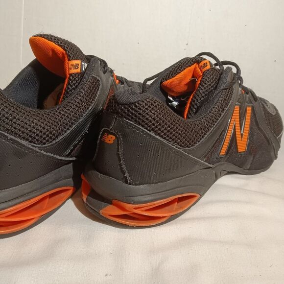 New Balance Black and Orange 787 Lifestyle Sneakers Sz 14.5 - Picture 1 of 10